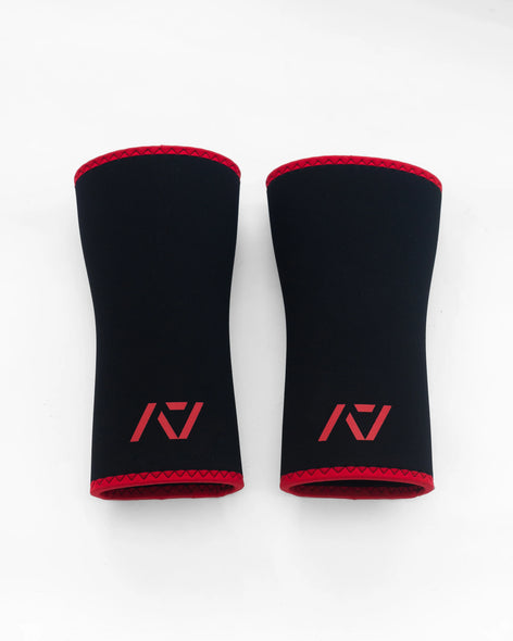 Rigor Mortis Knee Sleeves - Red Dawn (XL & above only)