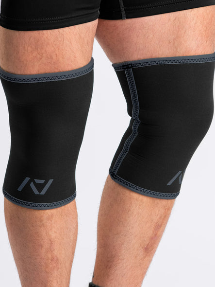 Hourglass Stiff Knee Sleeves - Shadow Stone