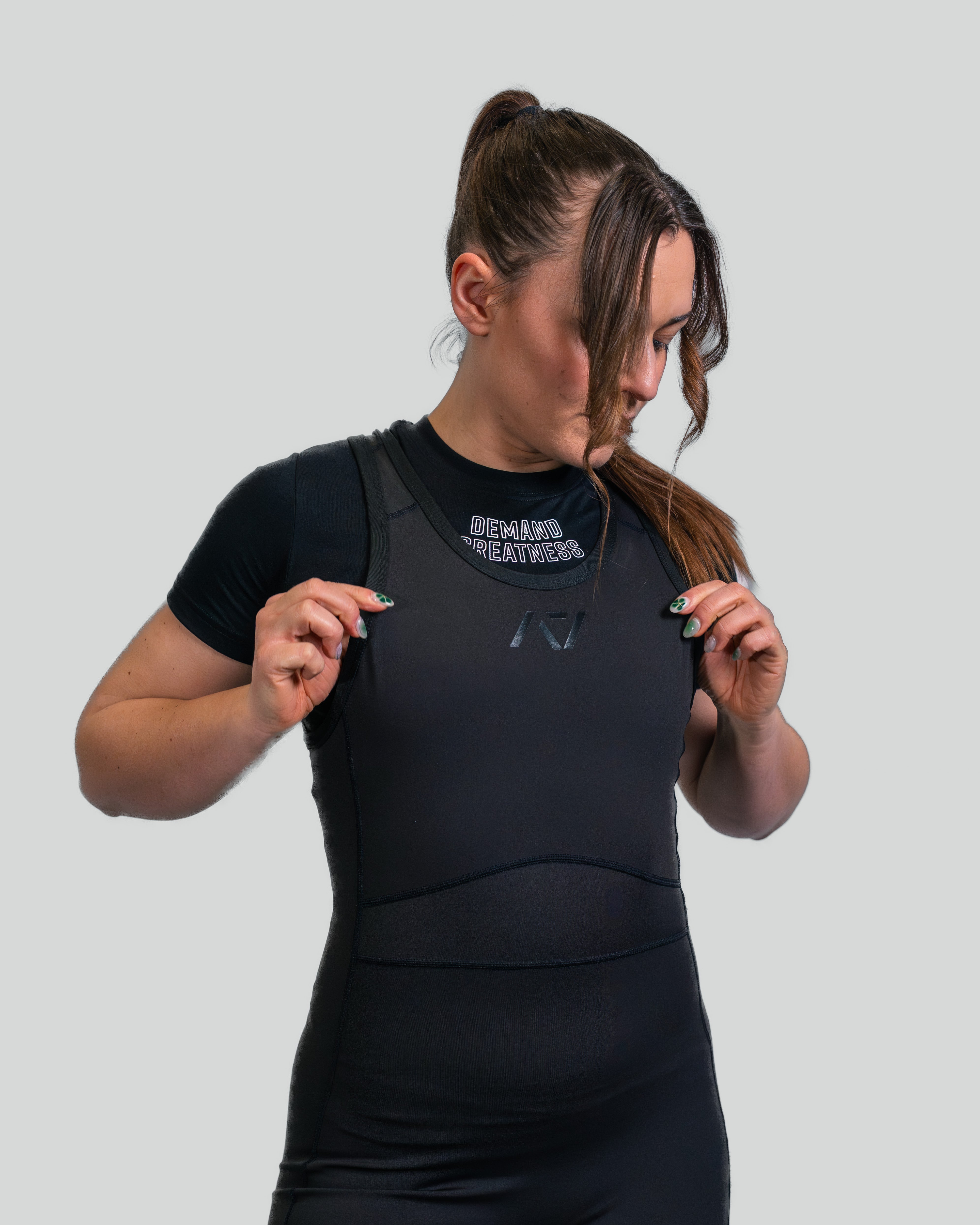 Rausch Women's Long Legged Singlet - Black | A7 – A7 Singapore