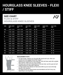 Hourglass Stiff Knee Sleeves - Stealth
