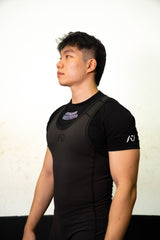 Rausch Men's Long Legged Singlet - Stealth