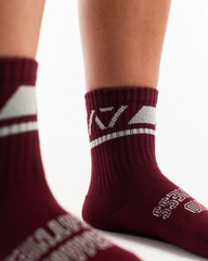 Crew Socks - DG23 Ivory Rose
