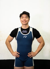 Rausch Men's Singlet - Tides Blue