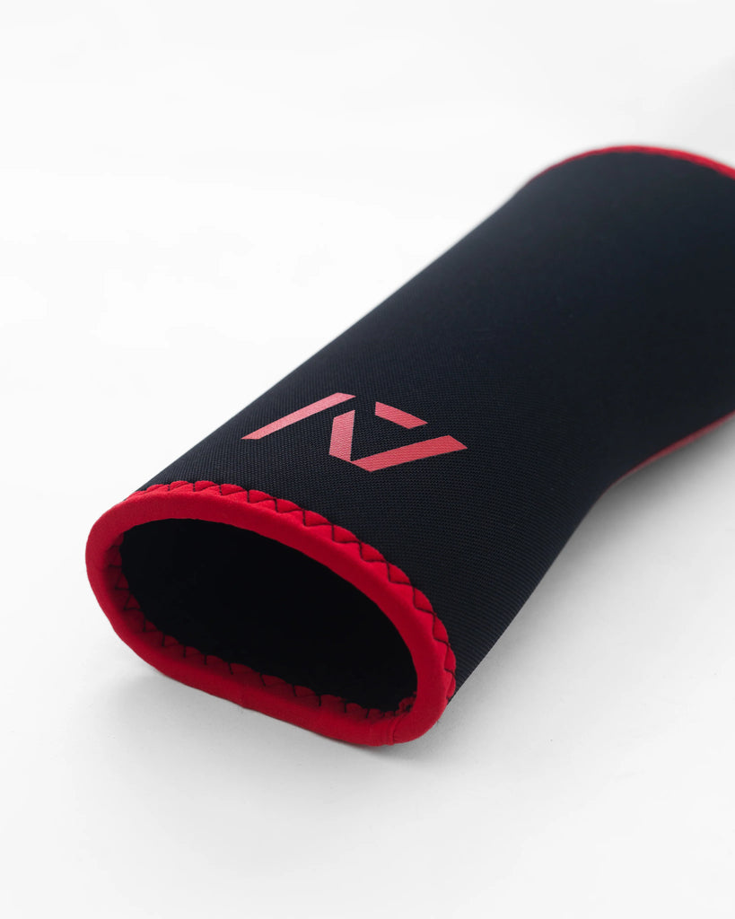 Hourglass Knee Sleeves - Red Dawn - A7 – A7 Singapore Hourglass Knee Sleeves - Red Dawn - A7 – A7 Singapore