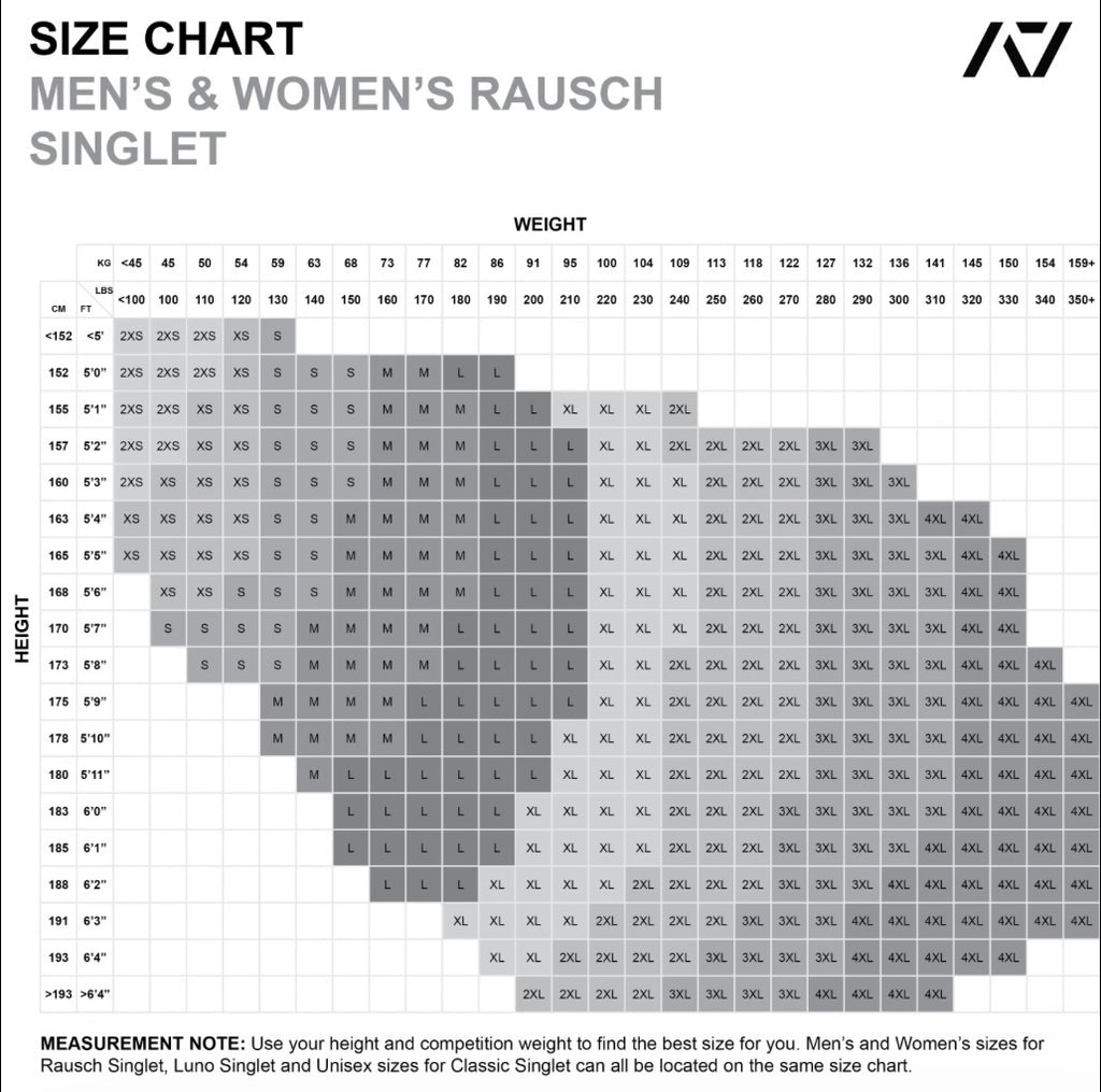 Rausch Men's Long Legged Singlet - Stealth