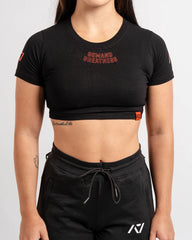 Red Dawn Women's Meet Crop