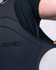 Rausch Men's Long Legged Singlet - Stealth