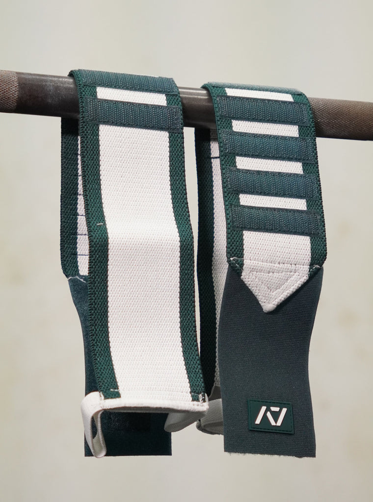 Zebra Wrist Wraps - Emerald Foras