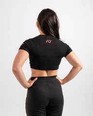 Red Dawn Women's Meet Crop