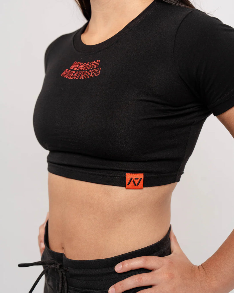 Red Dawn Women's Meet Crop