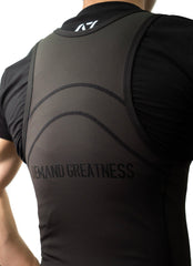 Rausch Men's Long Legged Singlet - Stealth